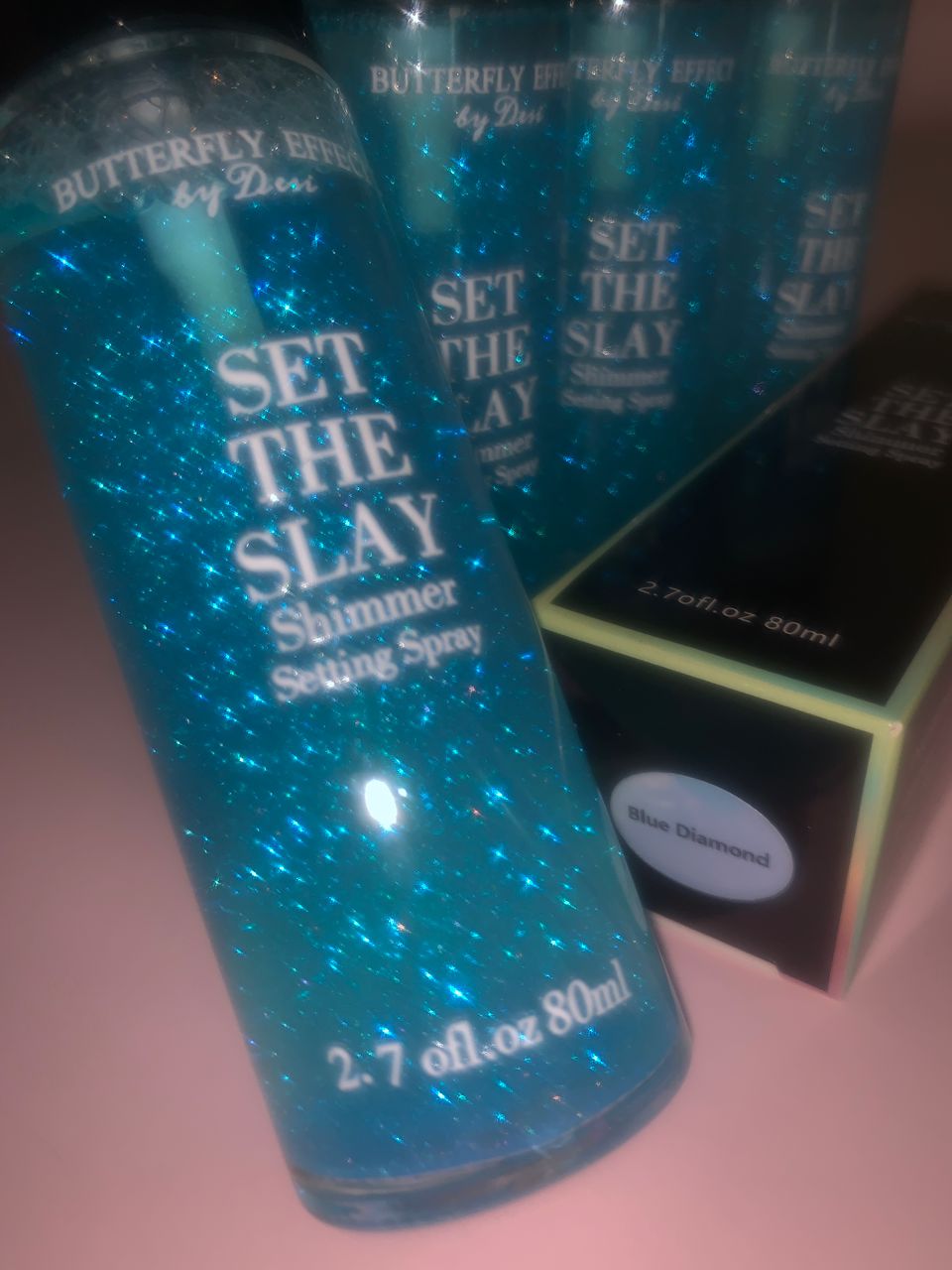 “SET THE SLAY” Shimmer Setting Spray