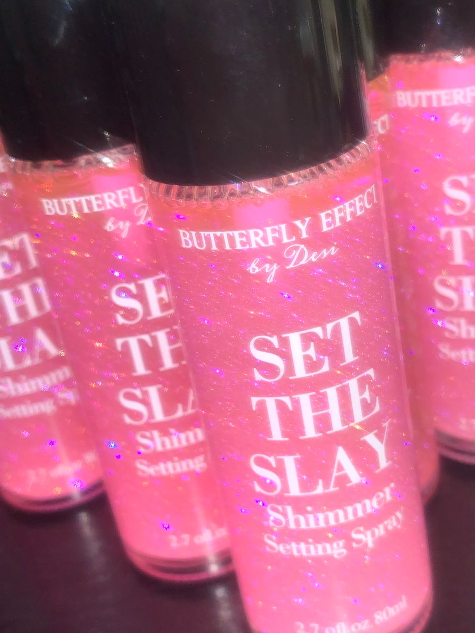 “SET THE SLAY” Shimmer Setting Spray