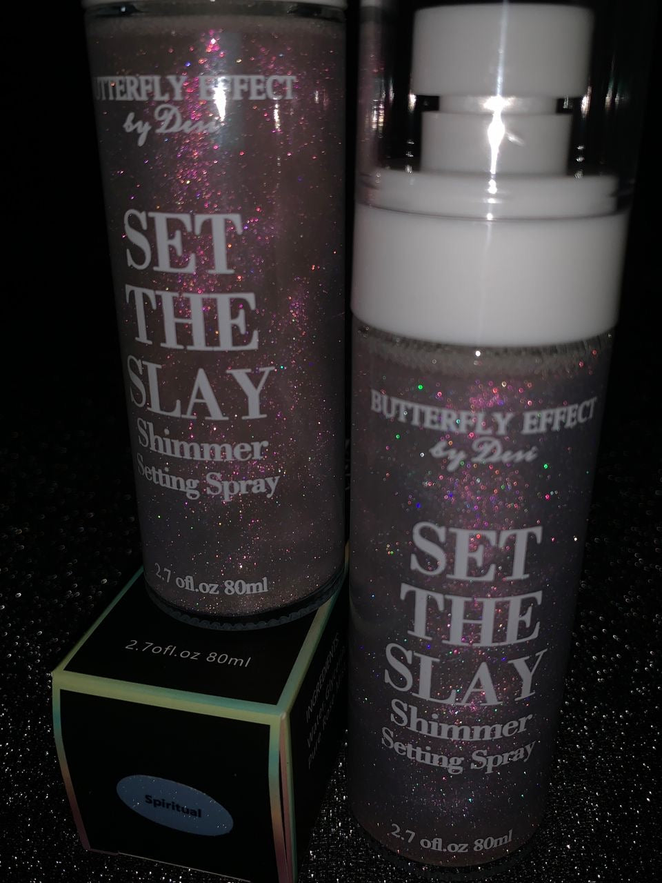 Set the Slay Shimmer Setting Spray-Spiritual