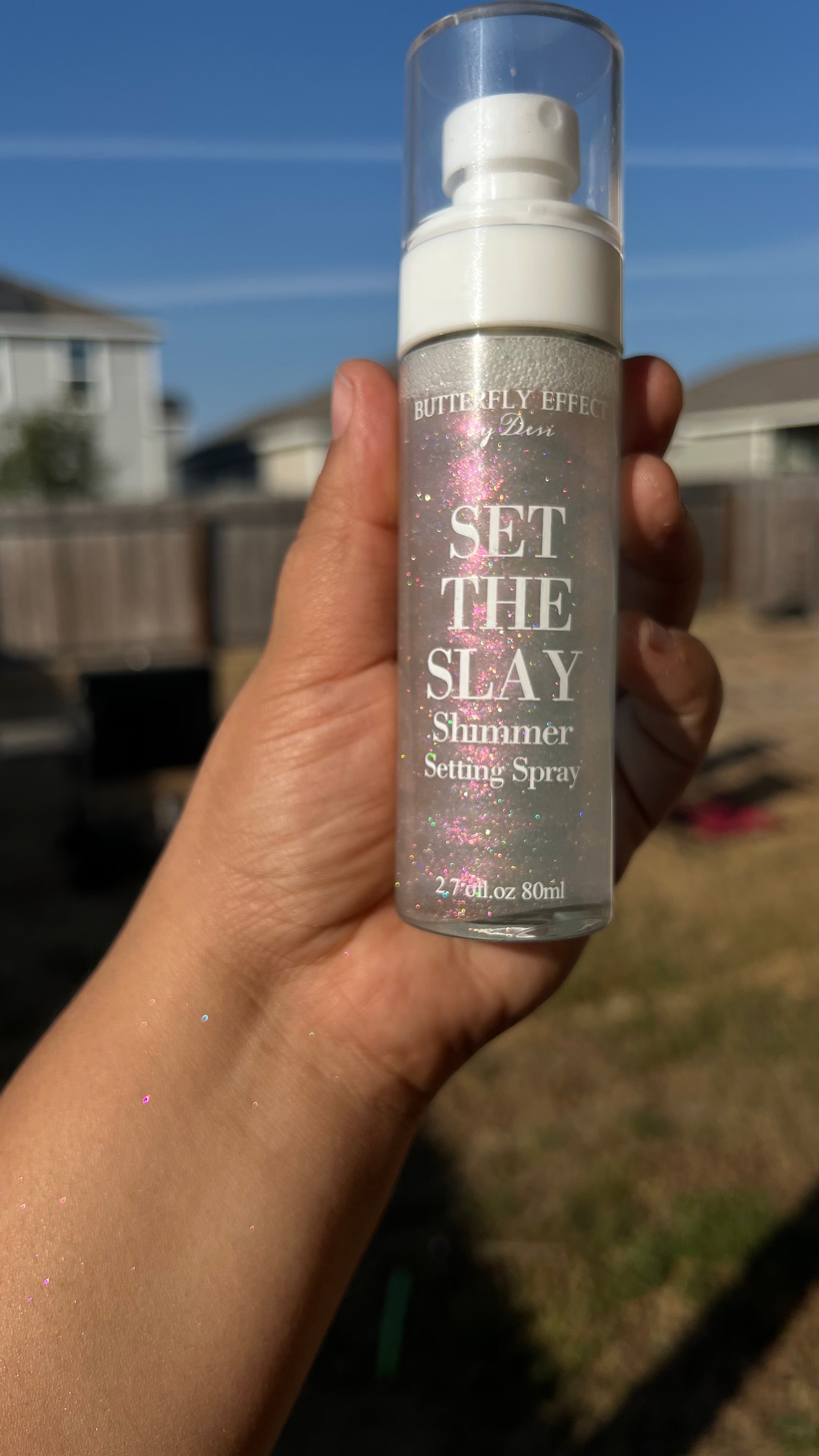 Set the Slay Shimmer Setting Spray-Spiritual