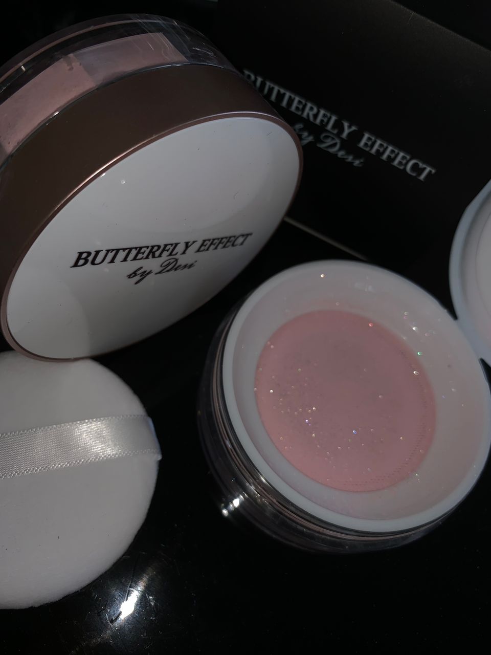 Pink Shimmer Setting Powder