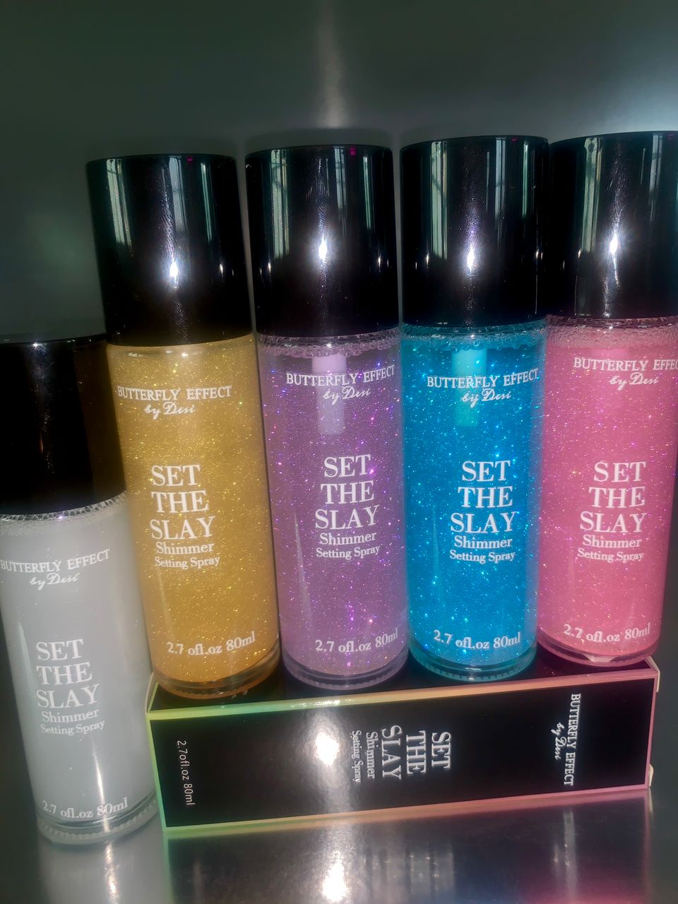 “SET THE SLAY” Shimmer Setting Spray